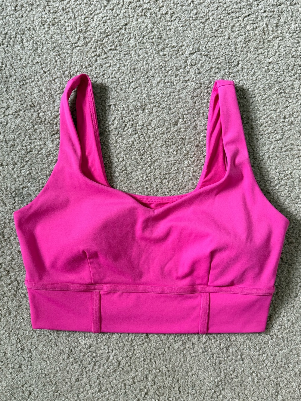 Pink Athletic Tank Top Corset Style Sweetheart